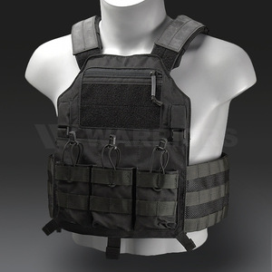 Pouch Pad Cage Shellback minimalista Xxl 5Xl Russian <span class=keywords><strong>Woodland</strong></span> <span class=keywords><strong>Camo</strong></span> Molle Bandolier Weighted load Plate Carrier gilet tattici - Product Image 5