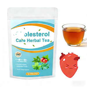 Té de Hierbas Naturales <span class=keywords><strong>para</strong></span> <span class=keywords><strong>el</strong></span> Cuidado del <span class=keywords><strong>Colesterol</strong></span>, Apoya la Salud Cardiovascular, Bloquea la Absorción del <span class=keywords><strong>Colesterol</strong></span> y Mejora <span class=keywords><strong>el</strong></span> Metabolismo - Product Image 1