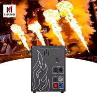 Máquina de Fuego Eléctrica DMX512, Lanzallamas con Efecto de Llama, Programas Automáticos LED, Protección IP33, CA 110/220V 100W para Clubes y Bares