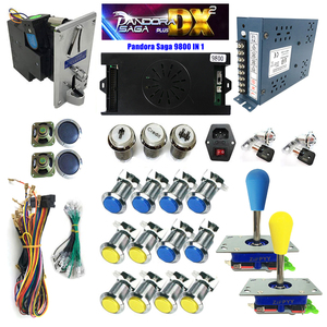 Pandoras Saga Hộp Tủ 9800 Trong 1 Hộp Trò Chơi Cần Điều Khiển 2 Người Chơi Mạ Bạc Đẩy Nút Với LED Arcade Trò Chơi Jamma <span class=keywords><strong>Kit</strong></span> - Product Image 3