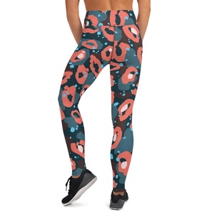 Leggings de Yoga para Mujer a Precio de Fábrica, Hechos a Medida, Cintura Media, Efecto Levanta Glúteos, Sin Costuras, Acanalados, Elásticos en Cuatro Direcciones, Transpirables - Product Image 2