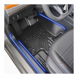 Alfombrillas de coche personalizadas de TPE 5D tipo bandeja profunda al por mayor de fábrica para Volkswagen Bora - Product Image 1