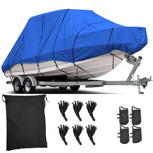 Manufacturers Can Customize Polyester Boat Cover Suitable For "long 14 Wide 90" Boats