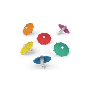 Marcadores de Copas de Vino de Silicona con Forma de Paraguas Creativos, Etiquetas Reutilizables para Identificar Bebidas en Bares, Fiestas, Cócteles y Copas de Champán - Product Image 2