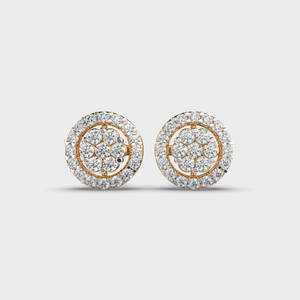 Luxury Diamond Stud Earrings in 925 Sterling Silver Classic Fine Jewelry for Women Wedding Party Everyday Style - Product Image 4