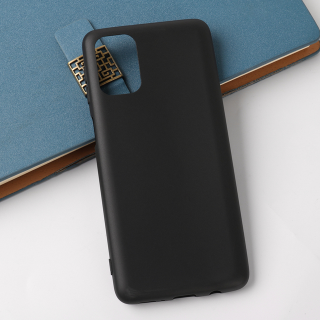 Popular Matte Mobile Phone Case for Samsung Galaxy A8 18 A20S M20 A70 A70S M31 M31 Prime F41 M21S Black TPU Silicone Back Cover