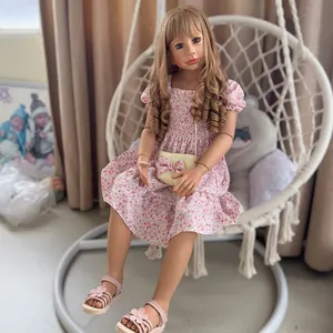 NPK, 120 см, оригинальная кукольная кукла с шариками, шарнирная кукла, для маленьких девочек, От 5 до 6 лет принцессы, модель настоящего детского платья