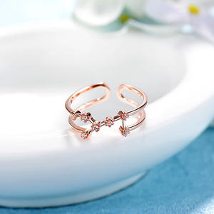 925 Argent Rhodium Plaqué Astrologie <span class=keywords><strong>Horoscope</strong></span> Anneaux Signes Du Zodiaque Bijoux - Product Image 3