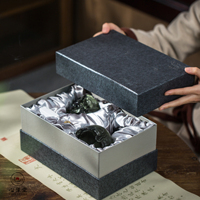 Brûleur d'encens en verre Pâte de Verre résistant à la chaleur, encensoir Boshan en Liuli fait main par moulage à la cire, décoration Zen de luxe