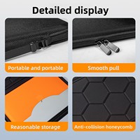 Housse pour ordinateur portable en EVA rigide 13 pouces et 16 pouces, résistante aux chutes et à la compression, étui de rangement portable pour tablette