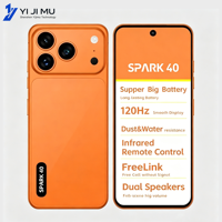 Smartphone TECON Spark40 Deca Core 7,3 pouces 144 Hz 108 MP Charge rapide 60 W 5G Android 16