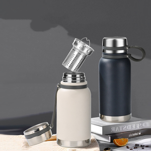 2023 New Style Customized Stainless Steel for Flask <b>Water</b> <b>Bottle</b> <b>Big</b> Capacity Modern <b>Hot</b> Cold Thermal Insulation >24 Hours - Product Image 3