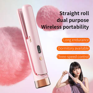 Plancha de Pelo Inalámbrica Portátil Recargable por USB, Mini Plancha de Pelo para Viaje, Plancha de Pelo Inalámbrica para Mujer - Product Image 2