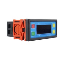 Contrôleur de température numérique 220V, thermostat de chauffage pour incubateur STC-200+ avec capteur, four à usage commercial, résolution 1, plastique