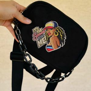 رقعة الملكة "أخوية لي" مطرزة-قوة الفتاة العصرية للسترات والحقائب والملابس - Product Image 6