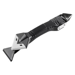 Multifunctional <b>Glue</b> <b>Remover</b> Grout Scraper Metal Telescopic Version For <b>Floor</b> Applications Durable Plastic Handle - Product Image 1