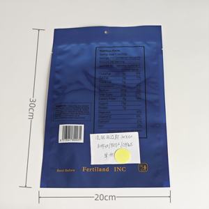 ถุงพลาสติกปิดผนึกด้วยความร้อนด้วยกระบวนการซักผ้าอลูมิเนียม - Product Image 3