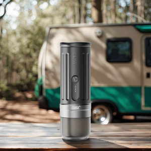 Cafetière professionnelle portable 51mm panier 20g <span class=keywords><strong>pour</strong></span> <span class=keywords><strong>camping</strong></span>-<span class=keywords><strong>car</strong></span> cafetière électrique auto-chauffante <span class=keywords><strong>pour</strong></span> hôtel et voiture - Product Image 2