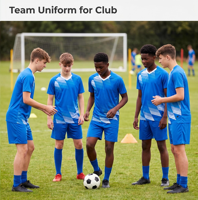 Maillots de football en polyester de haute qualité, respirants et légers, ensemble de maillots de football, uniforme de football, ensemble de maillots de football pour hommes