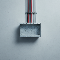 Boîte de jonction en acier galvanisé sur mesure TZR |   Boîtier peint pour instruments électroniques et prises électroniques 3x3x35mm