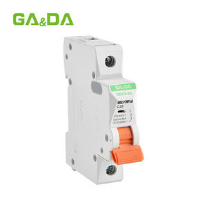 Прямая Продажа с фабрики мини-Mcb 6A 16A 20A 25A 32A 40A 50A 63A 1P 2P <span class=keywords><strong>3P</strong></span> 4P AC DC Миниатюрный автоматический выключатель B C D MCB - Product Image 5