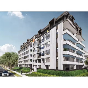 Giá bán buôn tùy chỉnh nhiều tầng thép xây dựng cao tầng Kết Cấu Thép khu dân cư trường hội thảo - Product Image 4