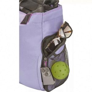 Sac de transport isotherme élégant et luxueux pour balles de pickleball, personnalisable, avec bandoulière – Échantillon gratuit - Product Image 2