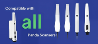 Kit de escaneo dental HAT de alta precisión, herramienta de escaneo de implantes Panda, compatible con escaneo intraoral Osstem Dentium, aleación de titanio