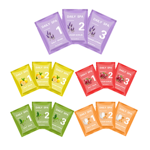 Parfums personnalisés, marque privée, <span class=keywords><strong>kit</strong></span> de spa pédicure à base de plantes, <span class=keywords><strong>kit</strong></span> de pédicure spa 3 en 1 - Product Image 1