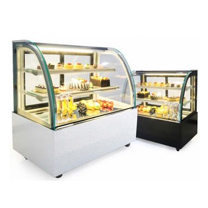 Equipo <span class=keywords><strong>de</strong></span> panadería <span class=keywords><strong>Vitrina</strong></span> multicapa curvada comercial Postre Pastel <span class=keywords><strong>de</strong></span> chocolate <span class=keywords><strong>Vitrina</strong></span> <span class=keywords><strong>Congelador</strong></span> - Product Image 5