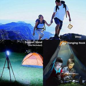 Lampe de camping solaire LED 2500lm 6000K IP66 avec télécommande, réglable, portable, pour extérieur, jardin, tente, camping-car - Product Image 2