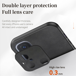 Para <span class=keywords><strong>Redmi</strong></span> 12C PU Funda de cuero para teléfono Piel de oveja Funda trasera de cuero Borde suave Funda móvil - Product Image 4