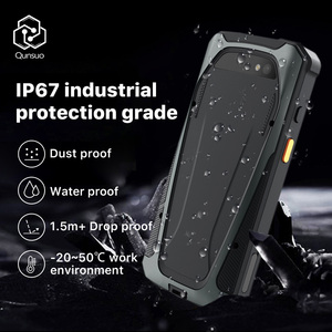 Pantalla táctil 4GB + 64GB Android inalámbrico resistente Wifi UHF RFID lector 1D 2D escáner de código de barras portátil recopilación de datos PDAs de mano - Product Image 6