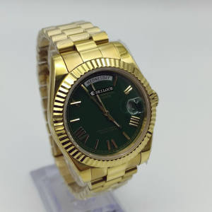 Top Luxury Roman Number Dial Miyota8285 Automatic Movement Date 39MM Stainless Steel Sapphire Glass - Product Image 3