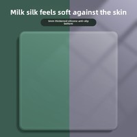 Nouveau tapis de souris de bureau en silicone épaissi à dégradé pour hommes et femmes, tapis de souris antidérapant avec protection du poignet, vente en gros