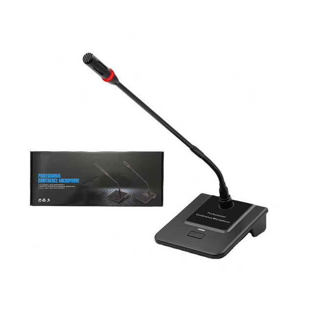 New Design Podium Speaking Video Meeting Usb Gooseneck Microphones for Conference Room China Desktop Microphone