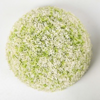 ZC plante artificielle boules topiaires extérieur rond grandes sphères de jardin Faux boules de verdure décoratives pour porte d'entrée décor à la maison