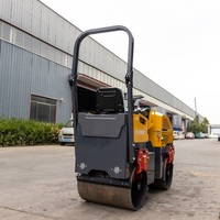 Compacteur de sol vibrant mini portable autopropulsé de 1 tonne, couleur personnalisable en usine