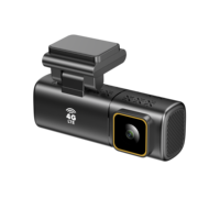 Caméra embarquée 4G 2K IPS avec WiFi, surveillance de stationnement 24/7, enregistrement en boucle, capteur G, contrôle par application, GPS, garantie 1 an
