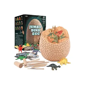 Jumbo Dinosaur Egg Digging Egg Educational Toy Preschool Archaeology Learning Toys