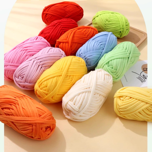 <span class=keywords><strong>Fil</strong></span> à tricoter à la main 35% coton 65% polyester pour sacs, paniers, <span class=keywords><strong>t</strong></span>-shirts, <span class=keywords><strong>crochet</strong></span> Peasy pour débutants - Product Image 2