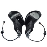 Ensemble de rétroviseurs extérieurs pour Volkswagen VW Golf 8 MK8 2019 2020 2021-2023, réglage électrique automatique, chauffage, pliage électrique