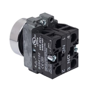Serie LA38-B2B con Cubierta Impermeable, Interruptor de Botón Pulsador de Metal de 22 mm - Product Image 5