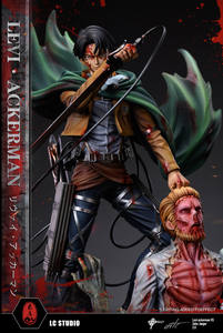 Action Figure GK LC di <span class=keywords><strong>Levi</strong></span> Ackerman, il Soldato Più Forte, Ispirata all'<span class=keywords><strong>Anime</strong></span> Tedesco - Product Image 2