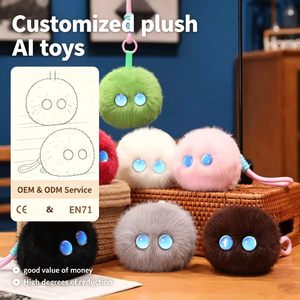 Preventa: Colgantes de Peluche Personalizables para Bolsos, Rellenos de Algodón PP, Regalos de Cumpleaños, Lindos Compañeros Inteligentes con IA para Aliviar el Estrés - Product Image 1