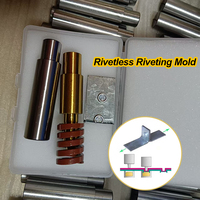 Machine de soudage sans rivets pour conduits d'air 2.0+2.0mm
