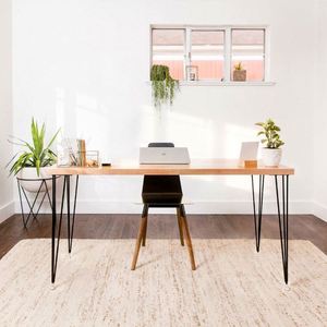 Pieds de table en acier noir, style moderne, réglables en hauteur, pour chambre, salon, restaurant, extérieur, hôpital, café - Product Image 6