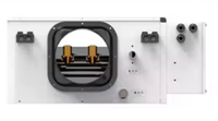 Humidificateur mural carré à économie d'énergie pour la maison, dispositif ERV, humidification haute efficacité pour utilisation en sous-sol, débit d'air de 350 m³/h
