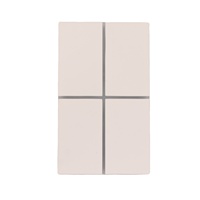 Panneau de commande KNX de luxe à 4 boutons en aluminium US Eastkame, compatible avec Alexa, Google Home, HomeKit, télécommande tactile complète, interrupteur intelligent pour la maison