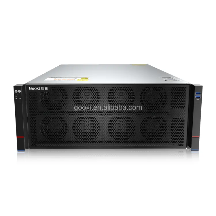 GPU 컴퓨팅 Gooxi SR4108G-S04R 4 표준 2.5in SATA/SAS 하드 드라이브 Gpu 서버 케이스